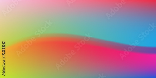 Vivid colors blend smoothly across a soft focus background surface EPS10