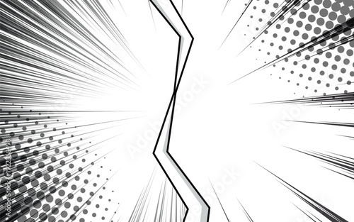 versus VS letters fight backgrounds in flat comics style design