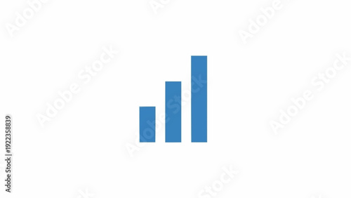 Blue Bar Graph Chart Statistics. Free Download Blue Bar Graph Chart Statistics. - GFXLoad