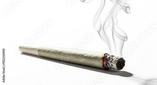 Joint burning with smoke