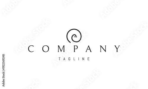 A vector logo featuring an abstract image a bird formed as a spiral, symbolizing freedom, motion, and continuous transformation.