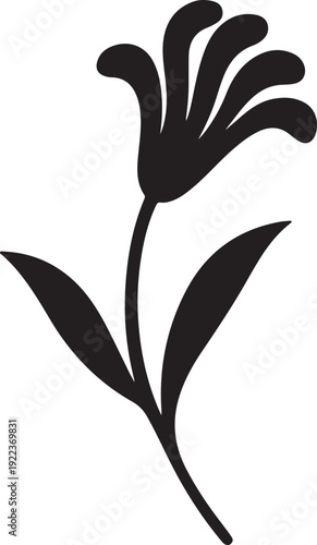 Macaroni  Flower Icon – Vector Illustration