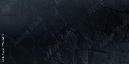 Dark textured background with subtle cracks and rough surface.