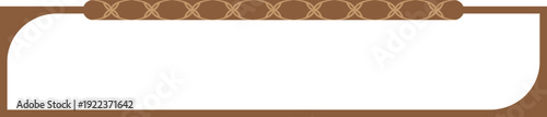 문양 사각 텍스트 글 상자 프레임
