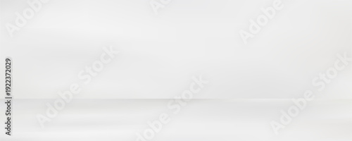 Empty white studio room abstract background