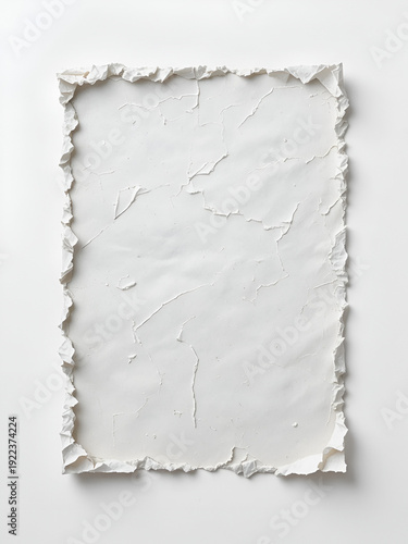Jagged rectangle. Set of Paper torn, jagged edge rectangle shape. Rectangle torn paper shape. Headline, calligraphy border, isolated grunge header background. Rough edge rectangle frame. Vector