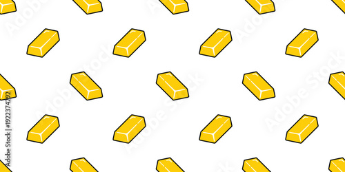 gold seamless pattern golden vector gold mine money mining business metal cartoon tile background gift wrapping paper repeat wallpaper scarf illustration doodle design