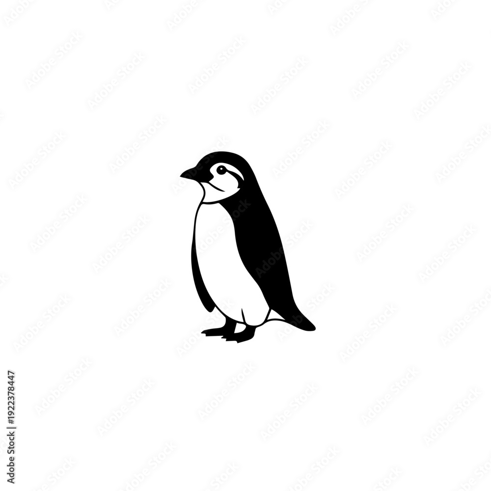 Obraz premium Minimalist placeholder indicating a vector file format
