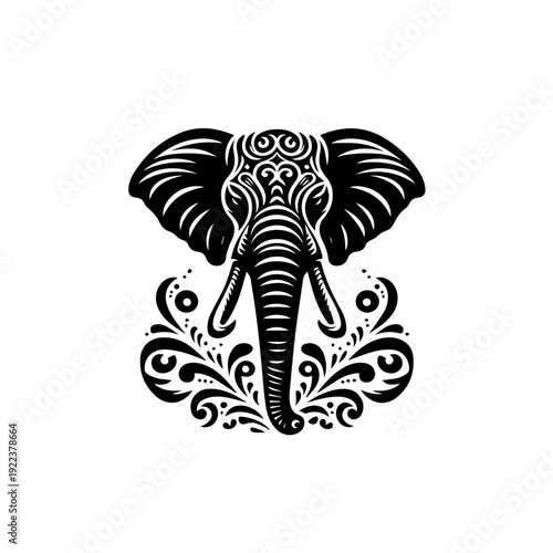 Minimalist icon representing a vector file format