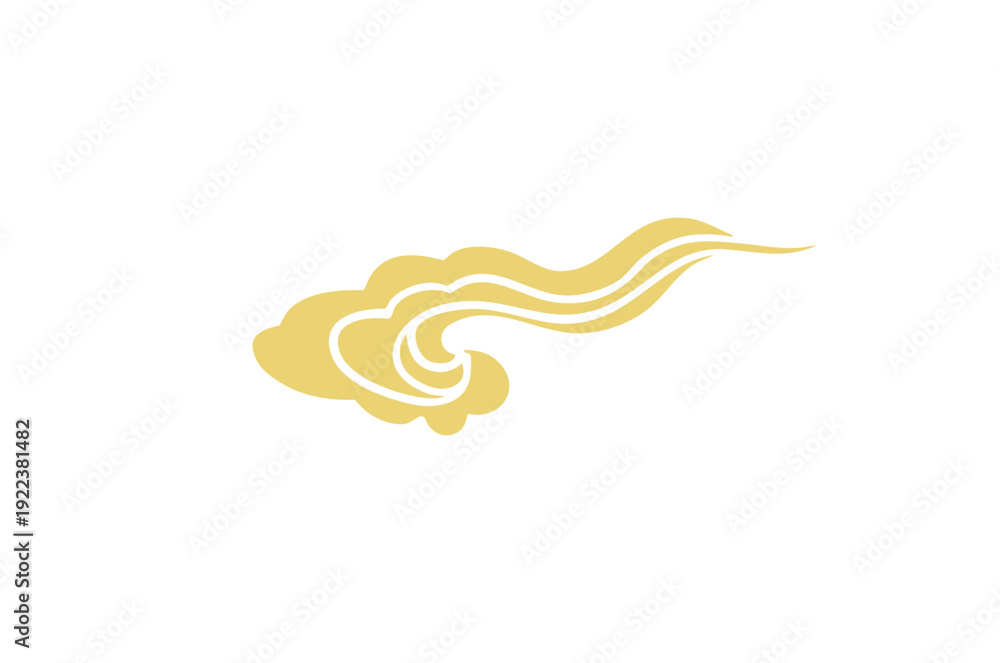 Fototapeta premium Traditional Chinese auspicious cloud pattern