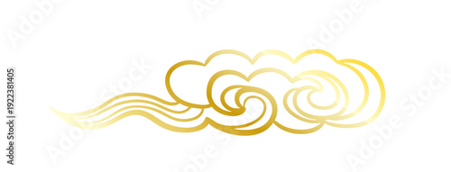 Traditional Chinese auspicious cloud pattern