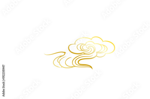Traditional Chinese auspicious cloud pattern