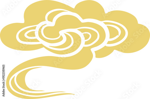 Traditional Chinese auspicious cloud pattern