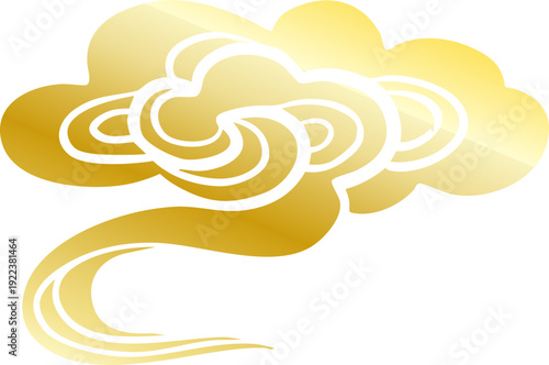 Traditional Chinese auspicious cloud pattern