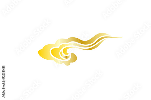 Traditional Chinese auspicious cloud pattern