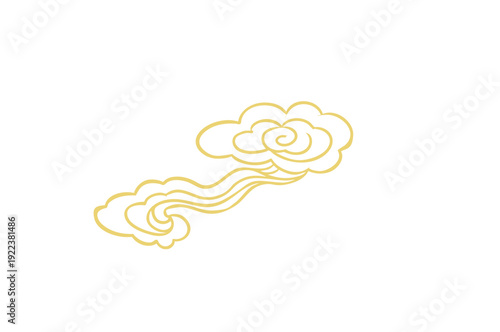 Traditional Chinese auspicious cloud pattern