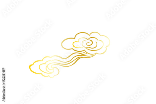 Traditional Chinese auspicious cloud pattern