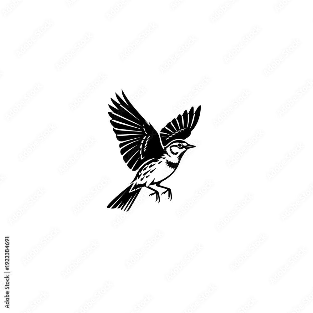 Obraz premium Minimalist icon representing a vector graphics file format