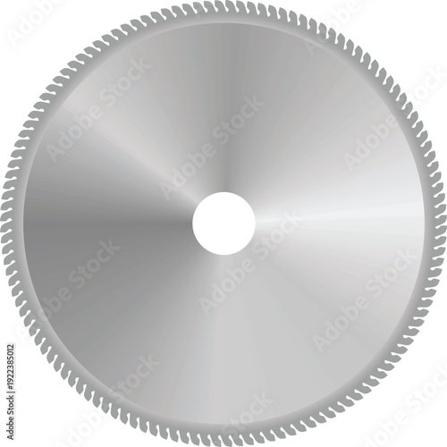 Circular saw blade. vector illustration