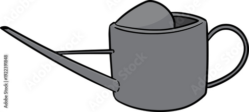 Illustration of watering can