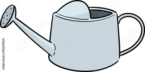 Illustration of watering can