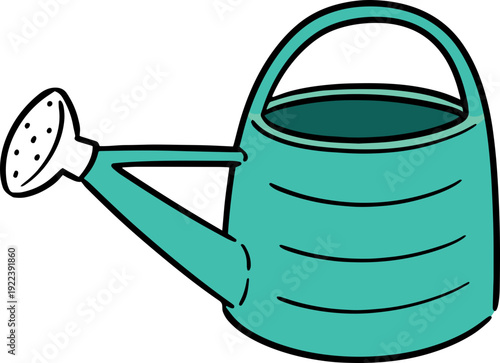 Illustration of watering can