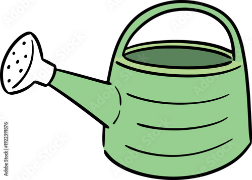 Illustration of watering can