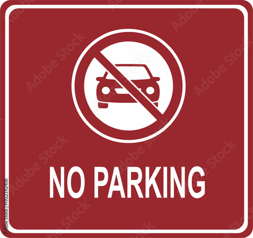 no parking sign