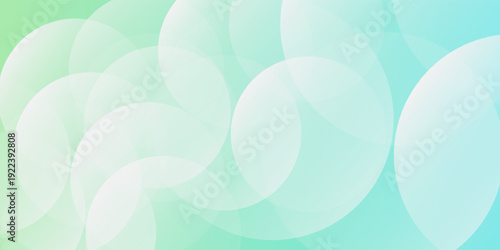 Modern banner background. full color  bright blue green gradation Creative line illustration green vector simple art
