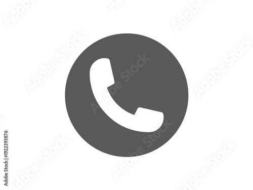 Phone icon or call icon and illustration design vector design 