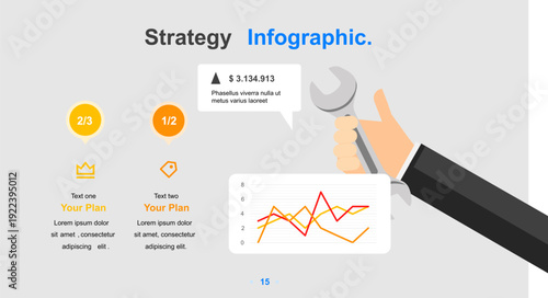 business strategy and planning concept