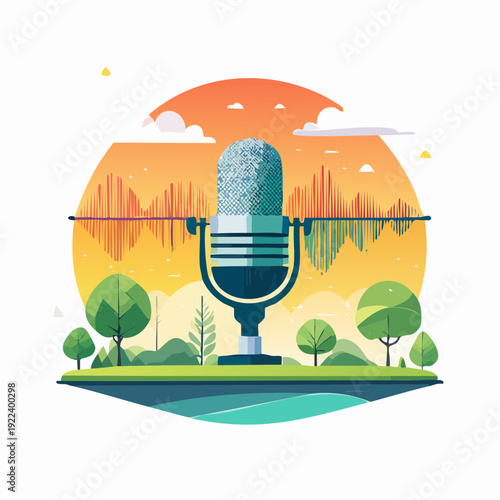 Eco-Friendly Smart Home Illustration with Sustainable Technology Integration and Green Living Elements