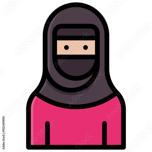 Woman Wearing Hijab