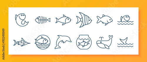 Industry set icon. House building, storage tanks, office block, factory chimneys, oil refinery, silos, industrial plant, residential house, construction crane, warehouse garage