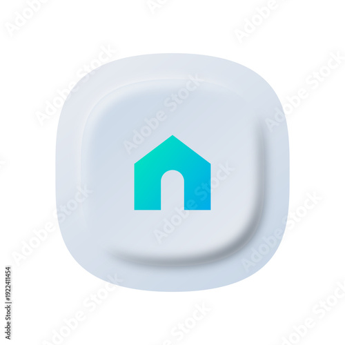 Touchscreen Home Icon for Kiosk and ATM Interfaces
