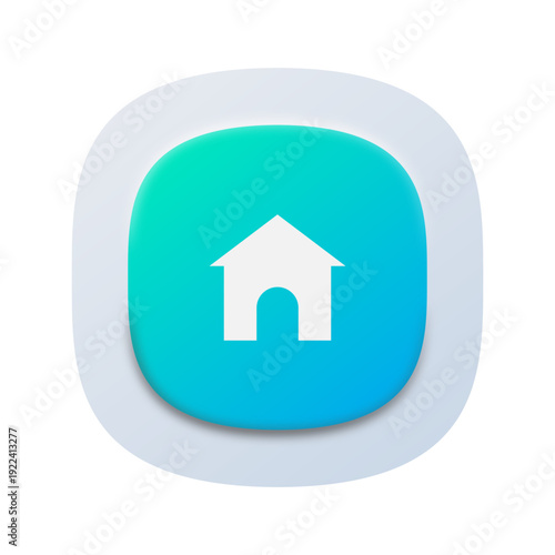 Home Button Vector for No-Code Web Builders

