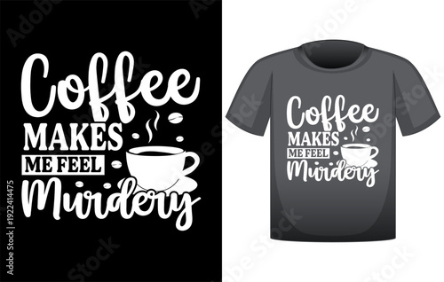 T shirt design featuring a restaurant menu vector illustration for casual fashion apparel and print use