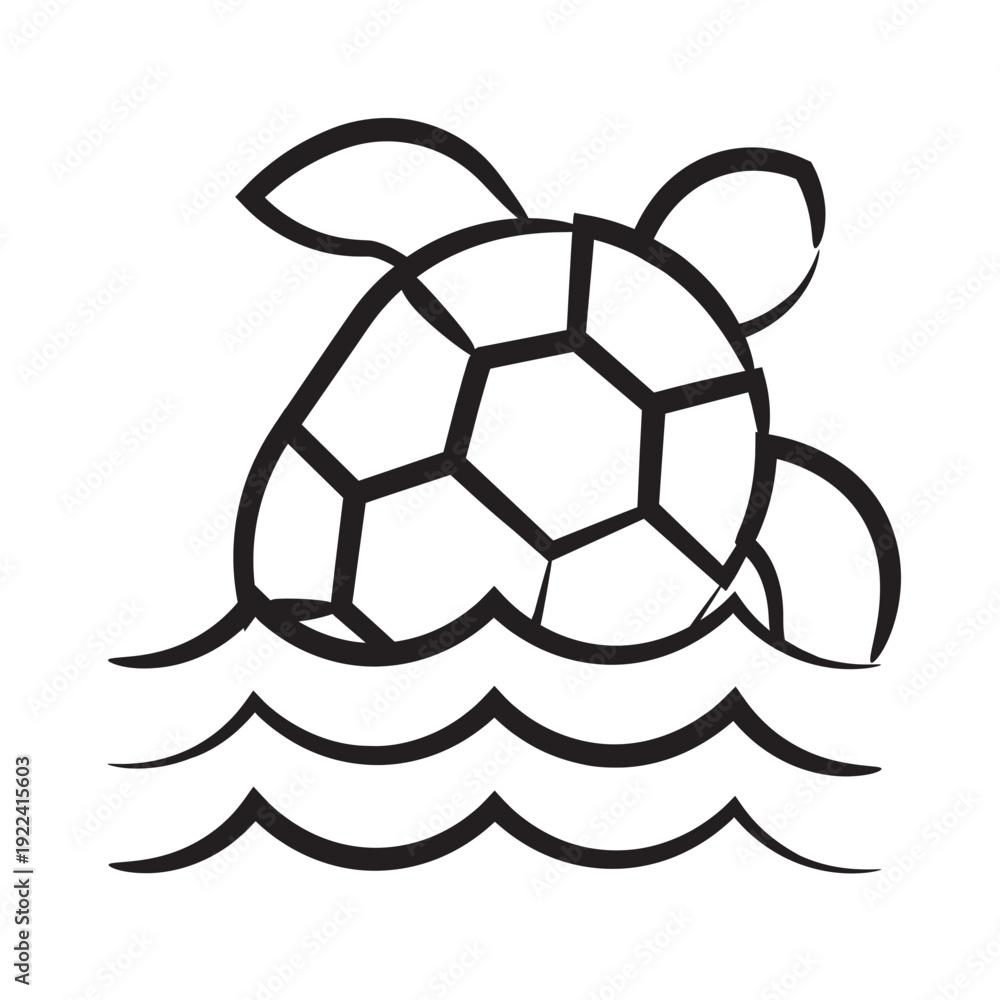 Fototapeta premium Sea turtle