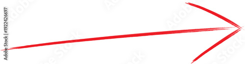  red grunge  brush arrow