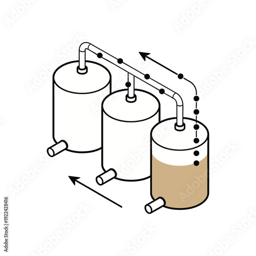 Industrial Water Filtration Tank System