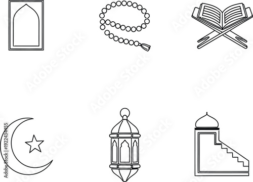 Black vector icon illustration of a bird inside a cage in simple cartoon sketch style suitable for web and business design