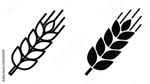 Wheat Ears Silhouette