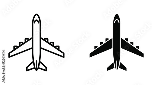 Airplane Silhouettes