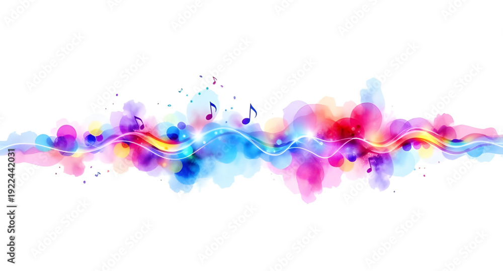 Obraz premium abstract, music, background, notes, melody, rhythm, sound, harmony, musical, art, design, creative, colorful, waves, flow, motion, dynamic, tempo, beat, audio, song, tune, composition, staff, clef, sy
