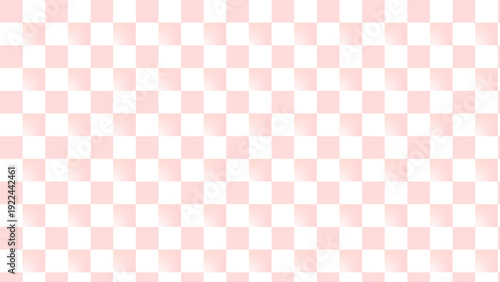 春色のピンクの市松模様の背景