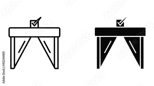 Ballot box icons