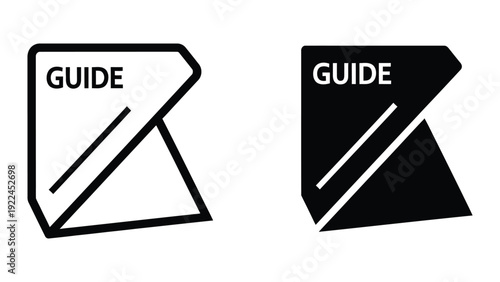 Guide Symbols in Black and White