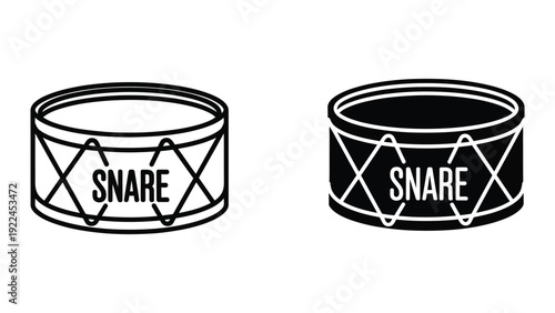 Snare drum illustration