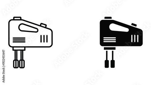 Electric plug adapter icons