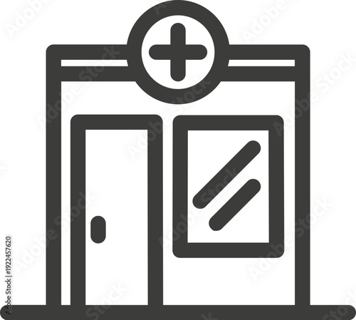 Animated Return Policy Lineal Icon Style, Pharmacy Outline Icon Personal injury law icon lineal illustration concept with icon of malpractice, empathy, accidents, medical reports, compensation, lawyer